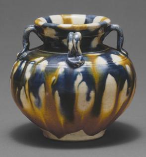 Four handled jar