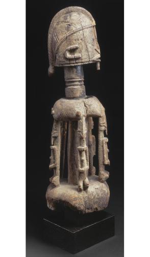 Ancestral Figure with Caryatids