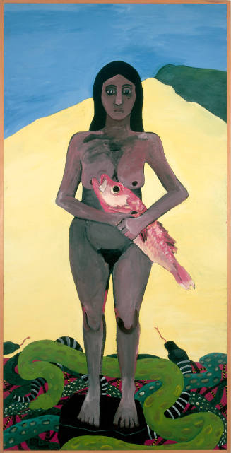 Paradise Series #1: Eve With Fish and Snake