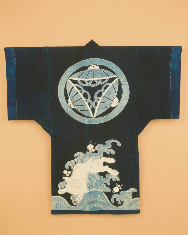 Coverlet in kimono form (yogi)