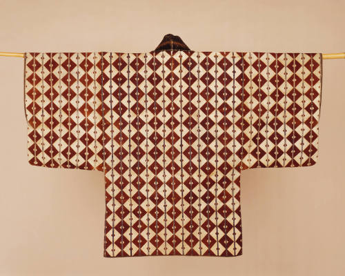 Samurai leather firefighting coat (kawabaori)