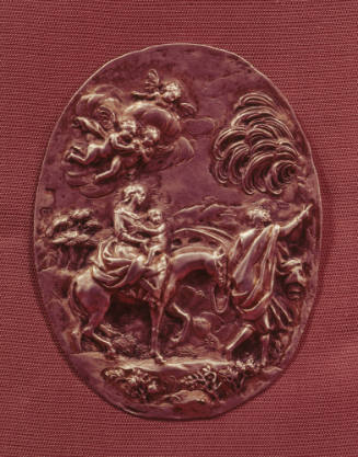 Plaquette:  Flight into Egypt