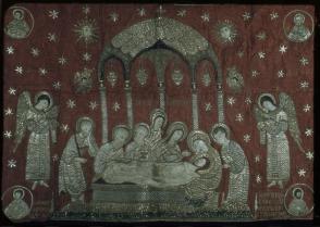 Processional Veil:  An Epitaphios Sindon (Sepruchral Linen)