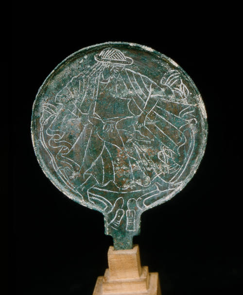Mirror:  Maenad and Doe