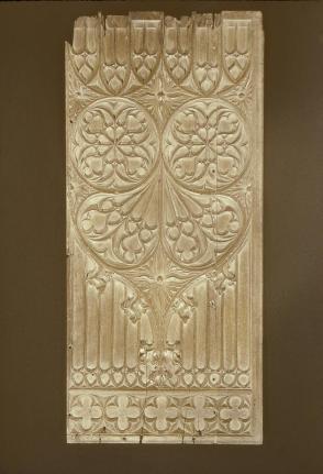 Gothic oak panel
