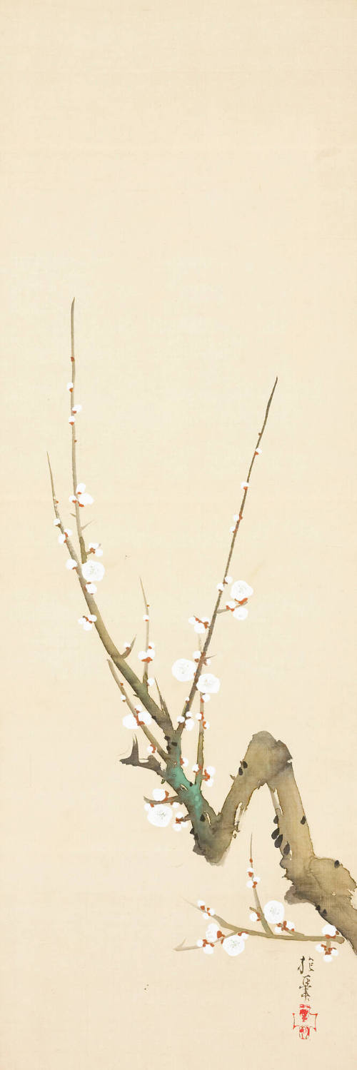 Triptych: Bamboo, Pine and Plum