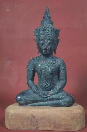 Statuette - "The Crowned Buddha"