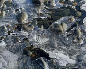 Yakima River at Thorp, WA, January 17, 1980