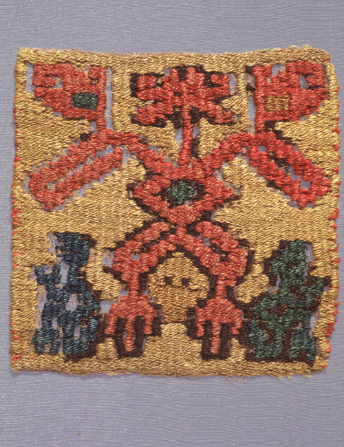 Embroidered square