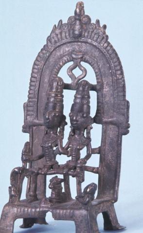 Shrine; Siva and Parvati