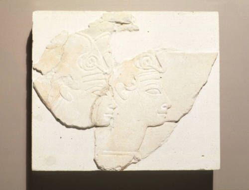 Relief Fragment: 2 Profile Heads of Kings