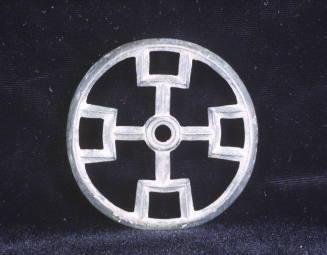 Openwork Roundel (Chatelaine Plaque)