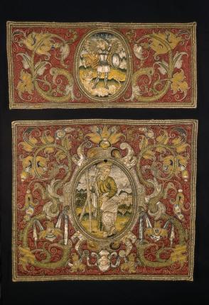 Embroidered Panel: St. Andrew