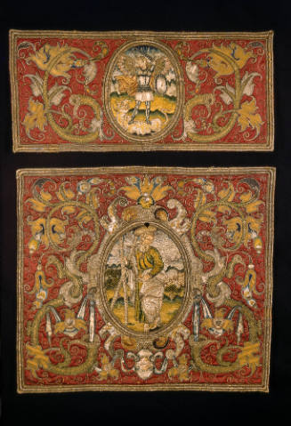 Embroidered Panel: St. Andrew