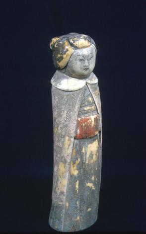 Female figure standing