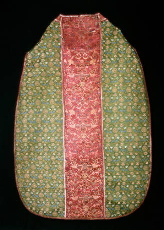 Chasuble with Orphrey (Priest's Outer Vestment With Decorative Band)