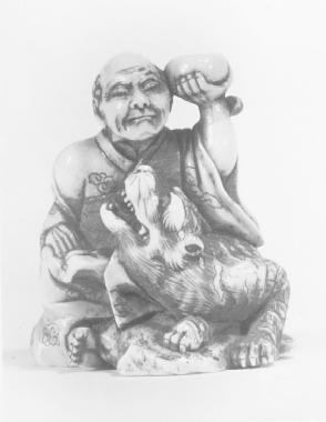 Rakan Hattara (Bhadra) with tiger