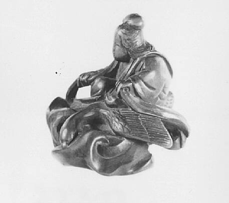 Ryu-jo riding a swan