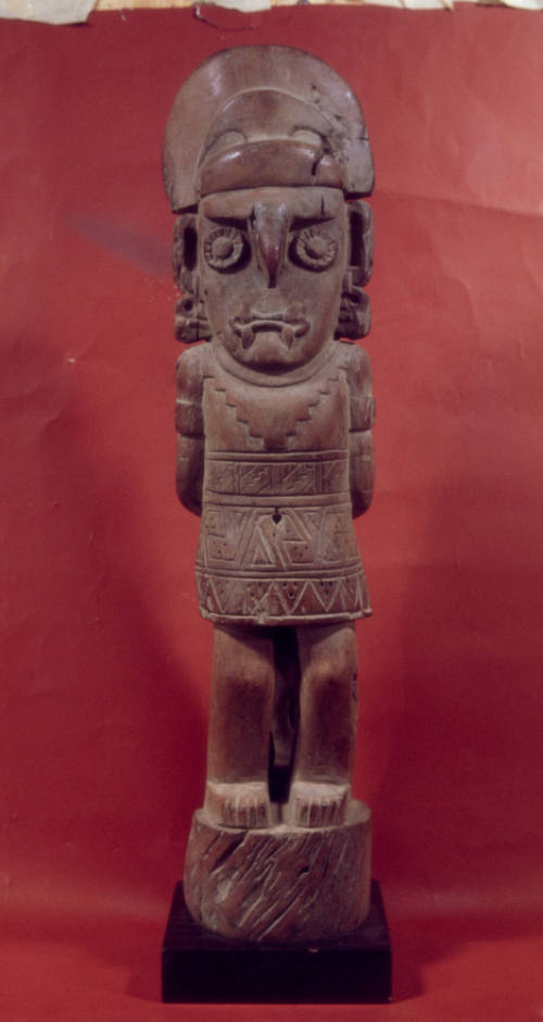 Figure of a bound prisoner