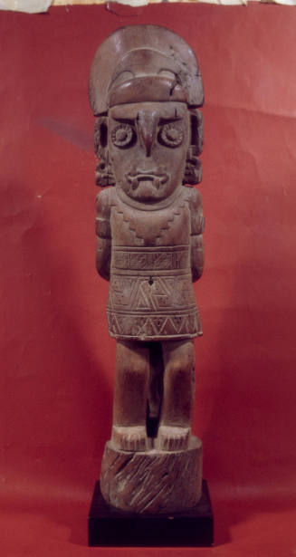 Figure of a bound prisoner