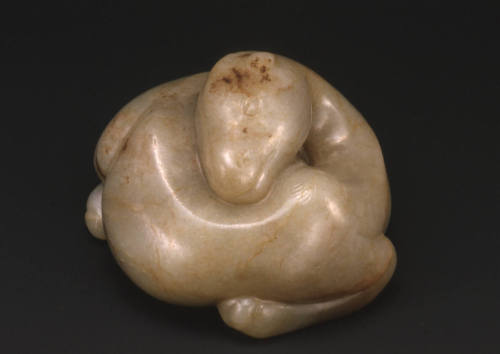 Reclining camel