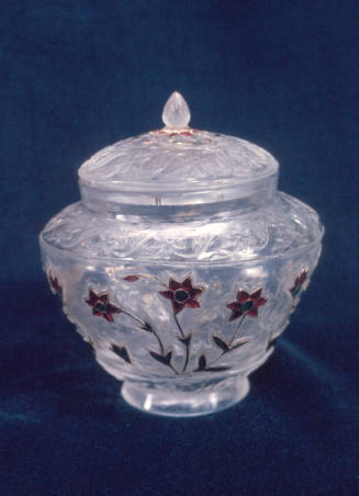 Covered jar