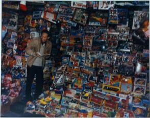 A Toy Seller, Off Jordon Road, Kowloon, Hong Kong