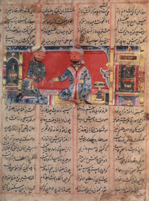 Amir Khusrau the poet receives his friend Ali