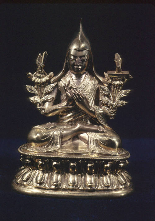 Statuette:   Tsong-kha-pa