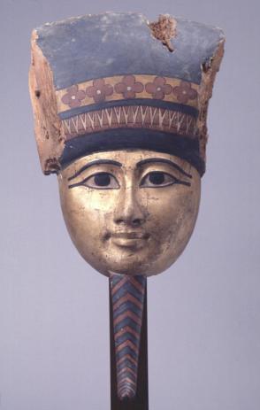 Portrait Head From A Sarcophagus