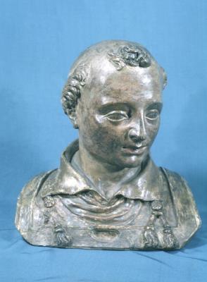 Bust of a monk