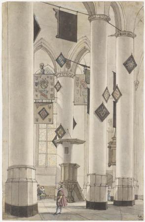 Choir of Pieterskerk, Leiden