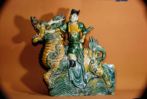 Ridge pole tile