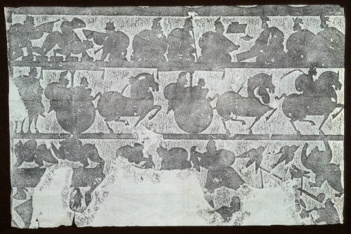 Rubbing from the Wu family tomb (Wuliangzi), Shandong province, ca. 150 A.D.
