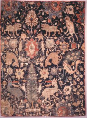 Fragment of a Garden carpet