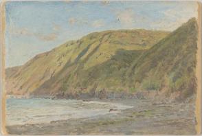 Shore at Clovelly, England (study)