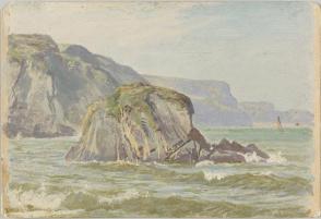 Cliffs Near Tenby, Wales (Study)
