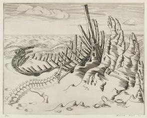 Wrecked Ship (English Channel)