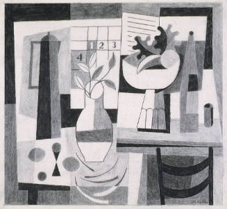 Study for Still Life with Calendar