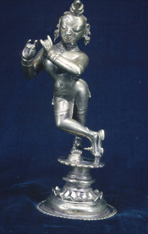 Krishna playing the flute