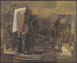 Still Life with White Plane