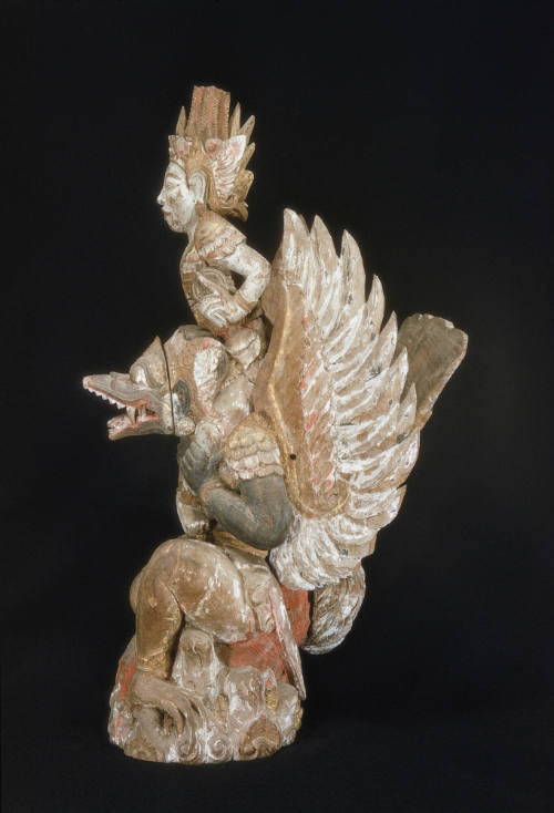 Garuda bird with Vishnu