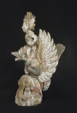 Garuda bird with Vishnu