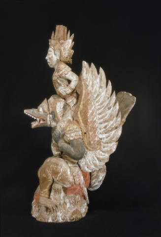 Garuda bird with Vishnu