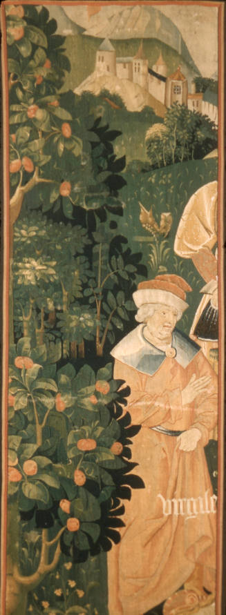 Fragment:  Virgil from "Triumph of Fame Over Death"