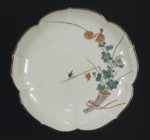 Saucer-dish, 5-petaled