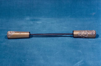 Carved lacquer hairpin