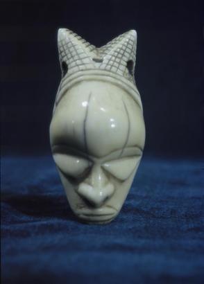 Miniature mask amulet (Minyaki)