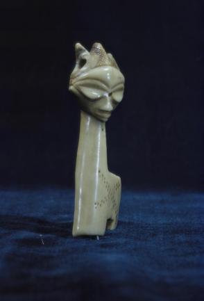 Miniature mask:  (Miniyaki) amulet