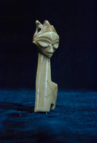 Miniature mask:  (Miniyaki) amulet